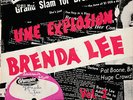 EP BRENDA LEE : THE STROLL + 3  LABEL BRUNSWICK  ( bien lire )