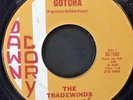 RARE Surf / Tittyshaker TRADEWINDS Gotcha / Surfin' Thunder 45 DAWN CORY