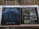 METALLICA RIDE THE LIGHTNING ORIGINAL PRESS 1984 MEGAFORCE RECORDS W/ MEMBERSHIP