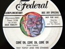 HEAR Tiny Topsy 45 Come On/Ring Around My Finger FEDERAL soul R&B rocker bopper