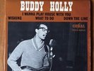EP 45T Buddy Holly I wanna play house with you original coral 94613
