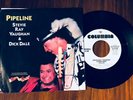 SRV Stevie Ray Vaughan Dick Dale White label Promo only picture sleeve Label 45