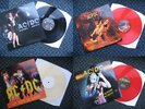 AC/DC - 4 x vinyl albums - superb live 1970's concert recordings