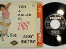 JOHNNY HALLYDAY - Ven a bailar el Twist RARE LABEL** ESPAGNE EP 1963 SPAIN VG+