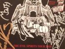The Damned - The Evil Spirits Tour Signed Autographed Tour Flyer