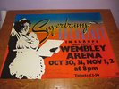 Supertramp - Breakfast in America - 1979 Wembley Gig - UK promo poster