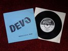 DEVO - MECHANICAL MAN - RARE BLUE P/S 1978 ELEVATOR 7