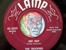 HEAR Troopers 45 Get Out/My Resolution LAMP 2009 R&B EX soul popcorn doo wop
