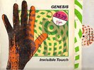 GENESIS invisible touch (1st uk press & lyric inner) LP EX/EX GENLP 2 soft rock