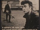 JOHN LENNON: A Guitar's All Right John, But You'll Never Earn Your Living By It