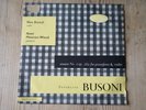 RG 14  *Max Rostal*  * Mewton-Wood*   Busoni violin sonata 2   LP NM-