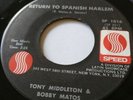 Rare original Northern Soul / Latin Soul - Tony Middleton & Bobby Matos, SPEED
