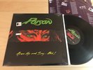 Poison - Open Up and Say...Ahh  LP Orig' Press 80's Hair Metal EX- in Shrink