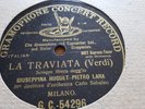 GIUSEPPINA HUGUET & PIETRO LARA LA TRAVIATA SEMPRE LIBERA GRAMOPHONE GC-54296