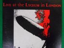 LED ZEPPELIN LIVE AT THE LYCEUM IN LONDON RARE GRANT MUSIC 2LP