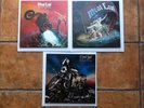 MEAT LOAF BAT OUT OF HELL LP EPC 82419+DEAD RINGER LP+BAD ATTITUDE LP