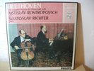AL 3453 54 BEETHOVEN Cello Sonatas ROSTROPOVICH RICHTER PHILIPS MONO 2LP BOX EX+