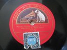 RARE ED1 SINGLE SIDED RECORD 78 SAINT-SAENS PLAYS PIANO GRAMOPHONE 035521