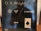 O.V. Wright - A Nickel & A Nail & The Ace Of Spades LP - Backbeat VIRGIN VINYL