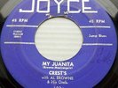 crests CREST's doowop r&b VG+ orig. JOYCE 45 SWEETEST ONE b/w MY JUANITA ws467