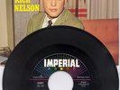 45 w/PS Rick Nelson: It's Up To You  I Need You; Original 1962 Imperial 5901 M-