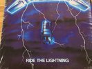 VINTAGE Metallica Ride The Lightning 1984 vinyl