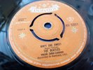 THE BEATLES - AIN'T SHE SWEET / IF YOU LOVE ME BABY -ORIG UK 1ST SCROLL - VG