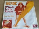 AC/DC WHOLE LOTTA ROSIE RARE GERMAN 7