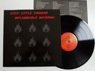 STIFF LITTLE FINGERS - INFLAMMABLE MATERIAL LP VINYL EX-EX+ Rare UK Original SLF