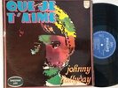 JOHNNY HALLYDAY org greek lp QUE JE T'AIME philips