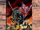 Iron Maiden Eddie The Trooper Printed Box Canvas A1.30