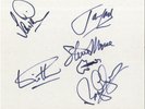 Deep Purple Legendary Rock Band includes Jon Lord In Person Signed White Card.