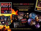 KISS 1978 ALIVE II Tour SPRINGFIELD BOX 4 x PICTURE LP VINYL MEGA BOOKLET POSTER