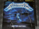 Metallica 'Ride The Lightning' 1st Press Dutch 84 Original LP w Inner RR9848 VG+