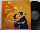 FRANK SINATRA Songs For Swingin' Lovers  LP 1956 Capitol W-653 MONO Black Label