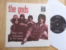 THE GODS - Baby's rich Columbia Sweden -68 M- condition URIAH HEEP ELP