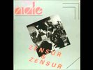 LP MALE - Zensur & Zensur - Deutschpunk 1979/Reissue 1990 + inserts