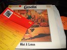 GASOLIN : WHAT A LEMON LP 1977 CBS EPIC 81436 NL +PROMOSHEET