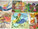 6 Märchen . Brüder Grimm/ H.C.Andersen auf LITERA-Singles. DDR (5)