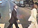 THE BEATLES.  ABBEY ROAD  BLOOD STAINED COVER.