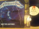 Metallica ride the lightning music for nations press original MFN 27 a1/b1early