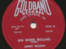 JIMMY WILSON —BIG WHEEL ROLLING— nola r&b rocker 78 | Goldband 1074 | VG++