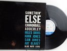 CANNONBALL ADDERLEY Somethin Else BLUE NOTE Miles Davis 47 West 63rd MONO DG RVG
