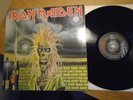 IRON MAIDEN Debut 1st same VINYL LP . EARLIEST UK PRESS EMC3330 TOP M- METAL