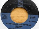 Ronnie And Robyn ?– As Long As You Love Me / Sidra's Theme -  Sidra Records