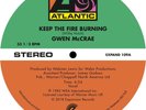 GWEN MCCRAE - KEEP THE FIRE BURNING/FUNKY SENSATION VINYL LP SINGLE NEW