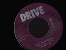 RARE MIAMI 45 JOHNNY K  I GOT BILL TO PAY / I'M AFRAID OF THE DARK DRIVE OG VG+