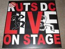 THE RUTS DC - LIVE ON STAGE - DOUBLE LP RECORD