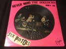 SEALED Sex Pistols Never Mind the Bollocks Picture Disc LP Virgin UK VP 2086