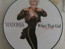 Madonna who’s That Girl Picture Disc Extended Single